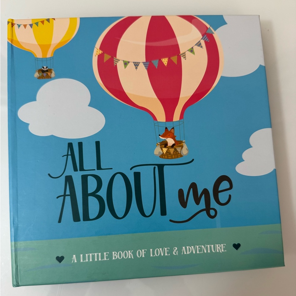 All About Me Kids Adventure Book